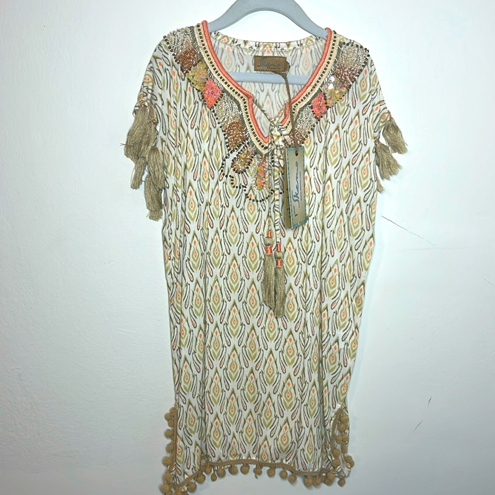 Skemo Kids Borneo Short Kaftan